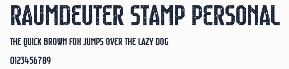 Raumdeuter Stamp Personal