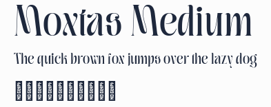 Moxtas Medium預覽圖