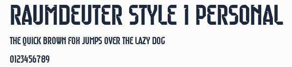 Raumdeuter Style 1 Personal