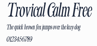 Trovical Calm Free預覽圖
