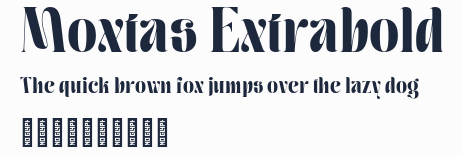 Moxtas Extrabold預覽圖