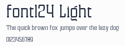 font124 Light預覽圖