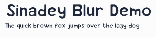 Sinadey Blur Demo預覽圖
