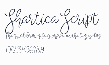 Shartica Script 