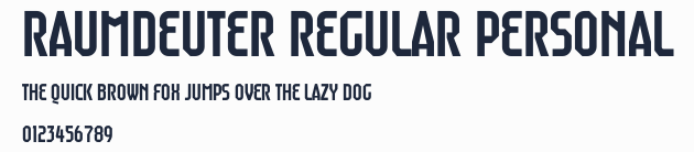 Raumdeuter Regular Personal
