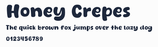 Honey Crepes預覽圖