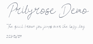 Prilyrose Demo預覽圖