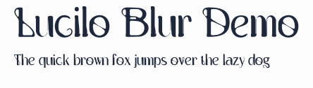 Lucilo Blur Demo預覽圖