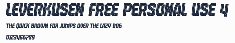 Leverkusen Free Personal Use 4