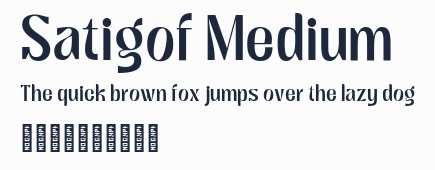 Satigof Medium預覽圖