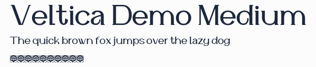 Veltica Demo Medium預覽圖