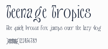 Teenage Tropics預覽圖