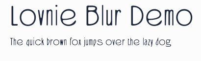 Lovnie Blur Demo預覽圖