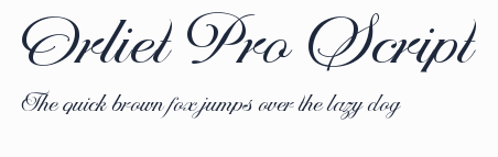 Orliet Pro Script