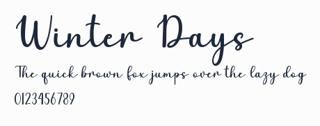 Winter Days預覽圖