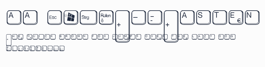 aa QWERTZ-Tasten