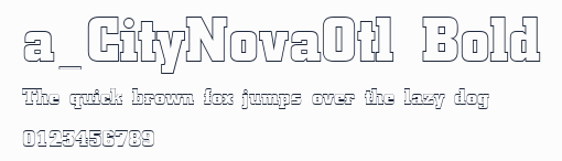 a_CityNovaOtl Bold