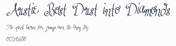 Austie Bost Dust into Diamonds預覽圖