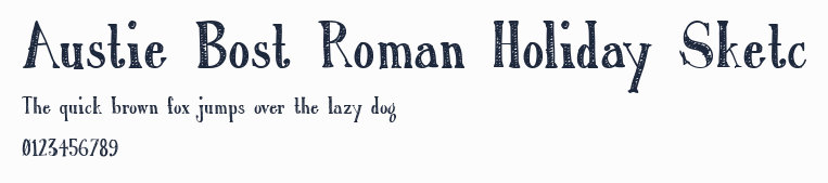 Austie Bost Roman Holiday Sketc