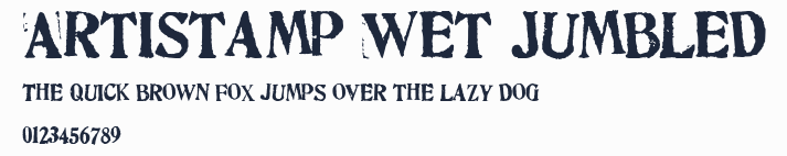 Artistamp Wet Jumbled預覽圖
