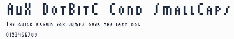 AuX DotBitC Cond SmallCaps