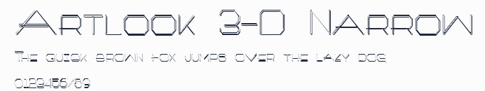 Artlook 3-D Narrow
