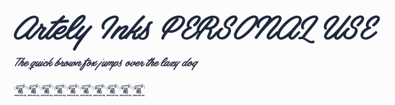 Artely Inks PERSONAL USE