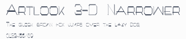 Artlook 3-D Narrower