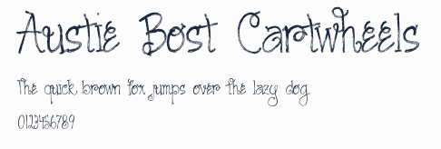 Austie Bost Cartwheels