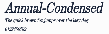 Annual-Condensed