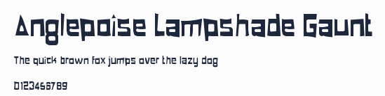 Anglepoise Lampshade Gaunt