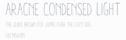 Aracne Condensed Light
