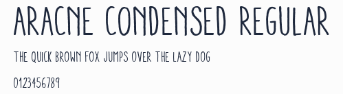 Aracne Condensed Regular