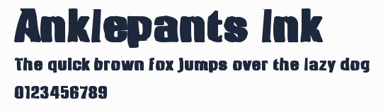 Anklepants Ink