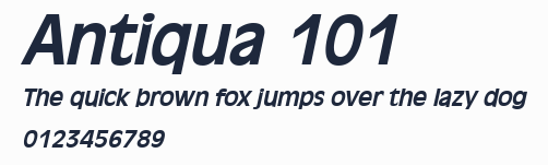 Antiqua 101