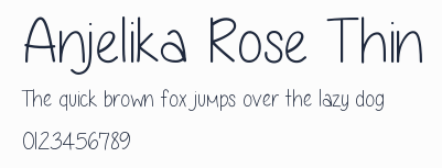 Anjelika Rose Thin預覽圖