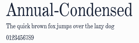 Annual-Condensed