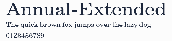 Annual-Extended