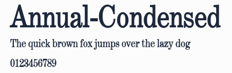 Annual-Condensed