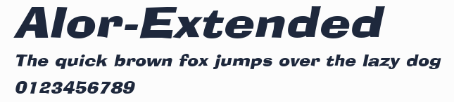Alor-Extended