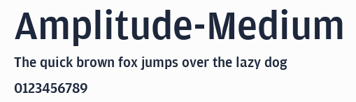 Amplitude-Medium