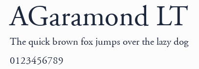 AGaramond LT