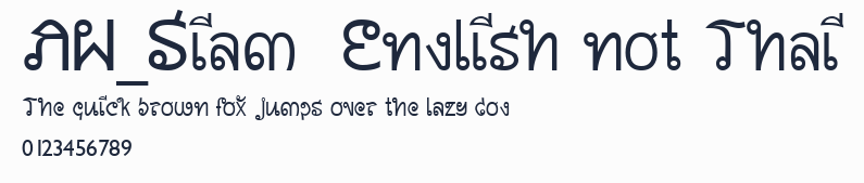 AW_Siam  English not Thai
