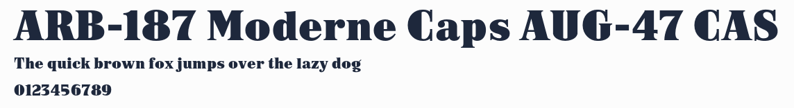 ARB-187 Moderne Caps AUG-47 CAS