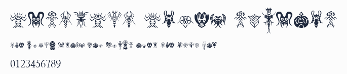 Abstract Alien Symbols