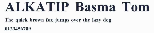 ALKATIP Basma Tom預覽圖