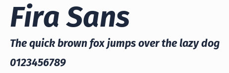 Fira Sans
