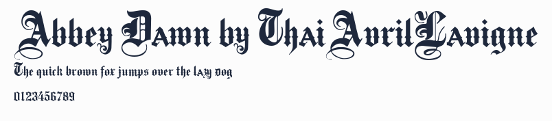 Abbey Dawn by ThaiAvrilLavigne