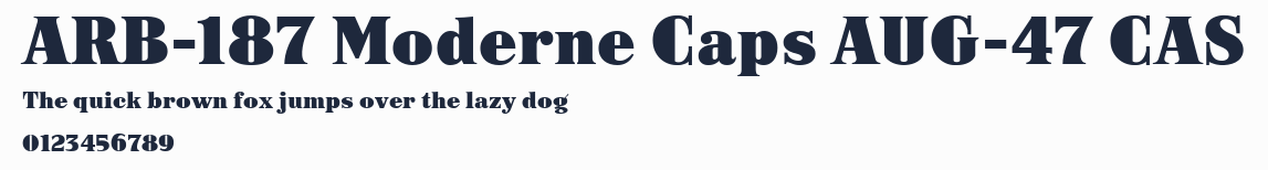 ARB-187 Moderne Caps AUG-47 CAS