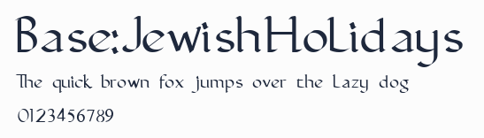 Base:JewishHolidays